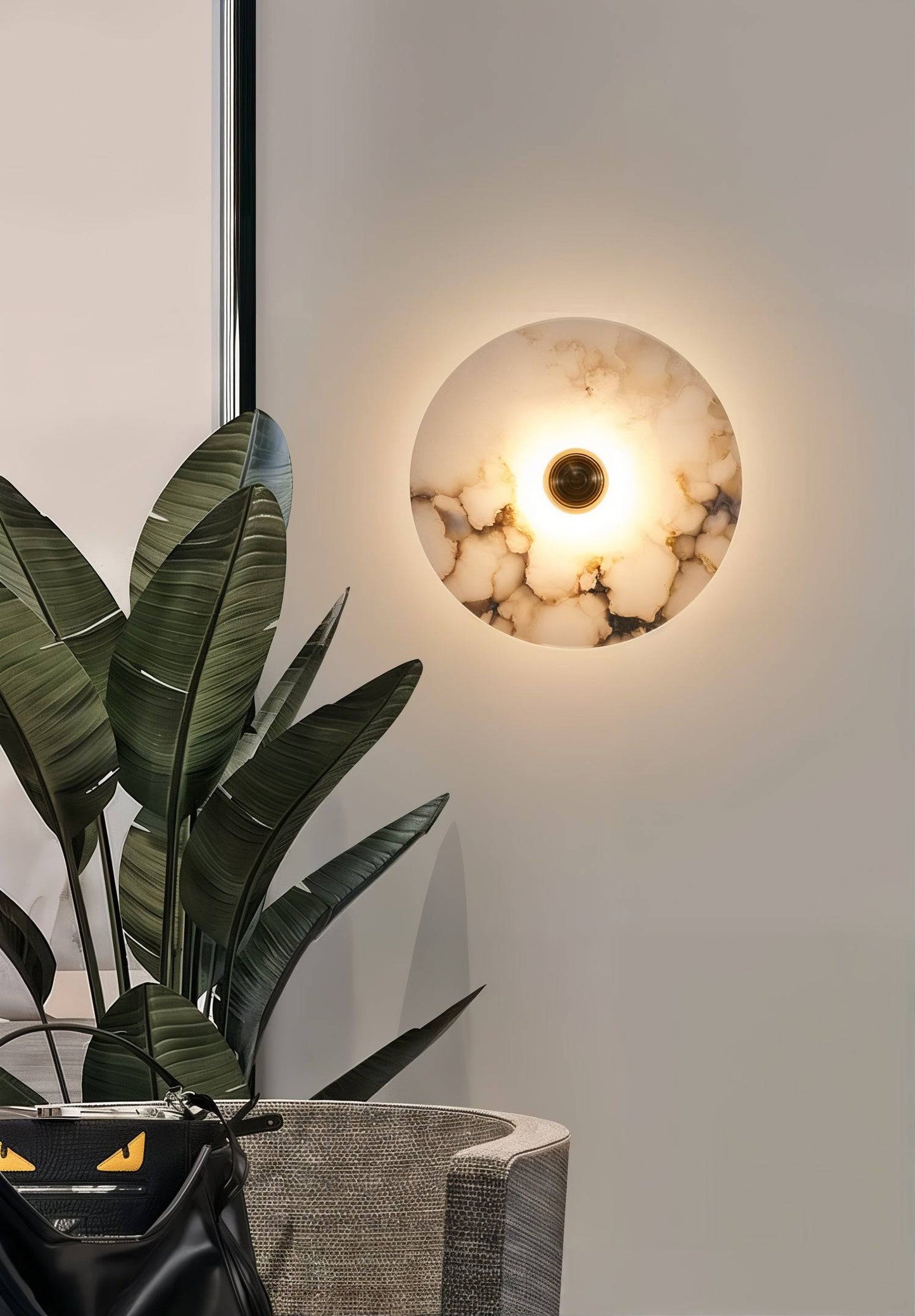 Natural Marble Wall Lamps