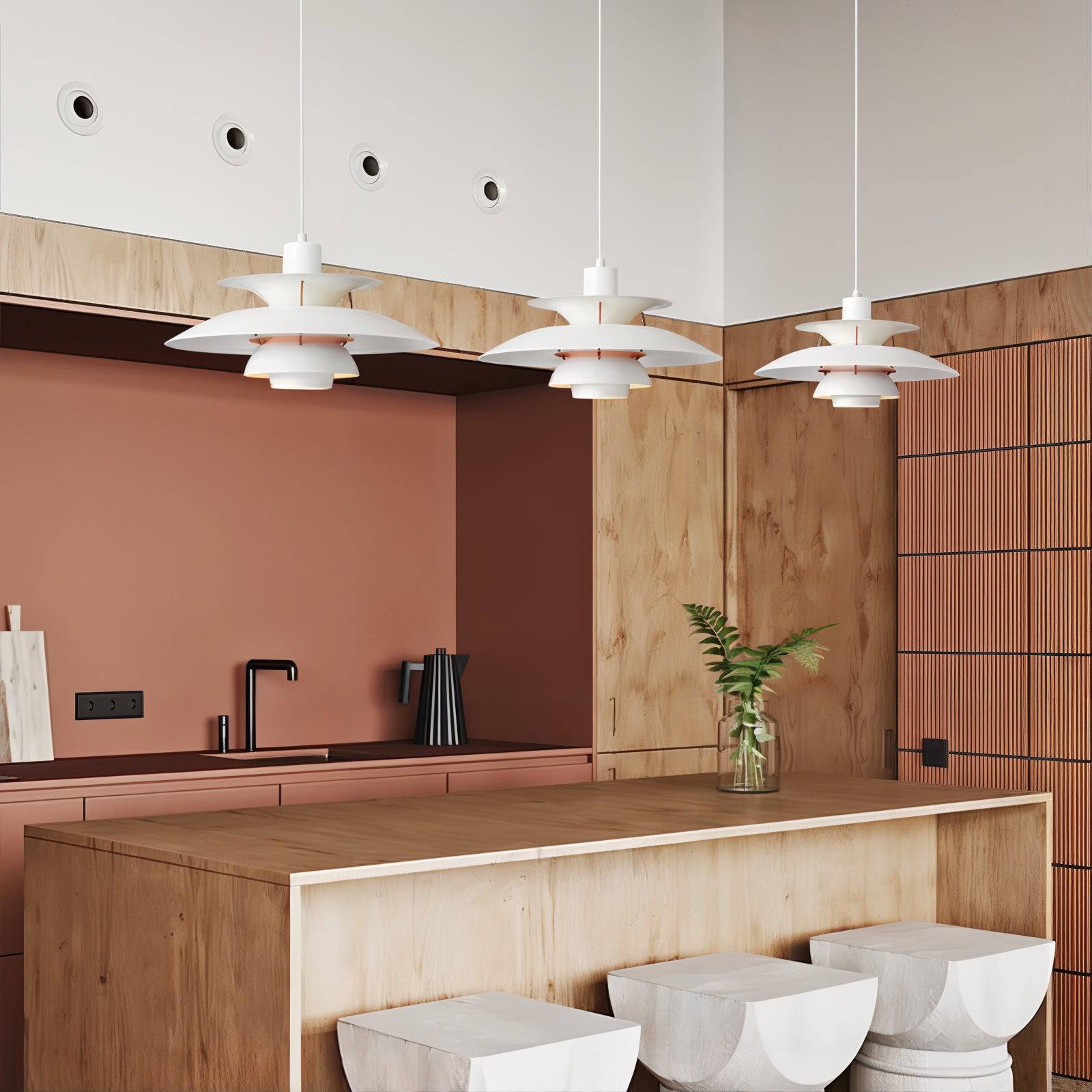 Nordic Dish-shaped Pendant Light - Modefinity