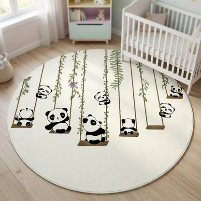 Round Nursery Rugs – Soft & Stylish Playmats for Kids