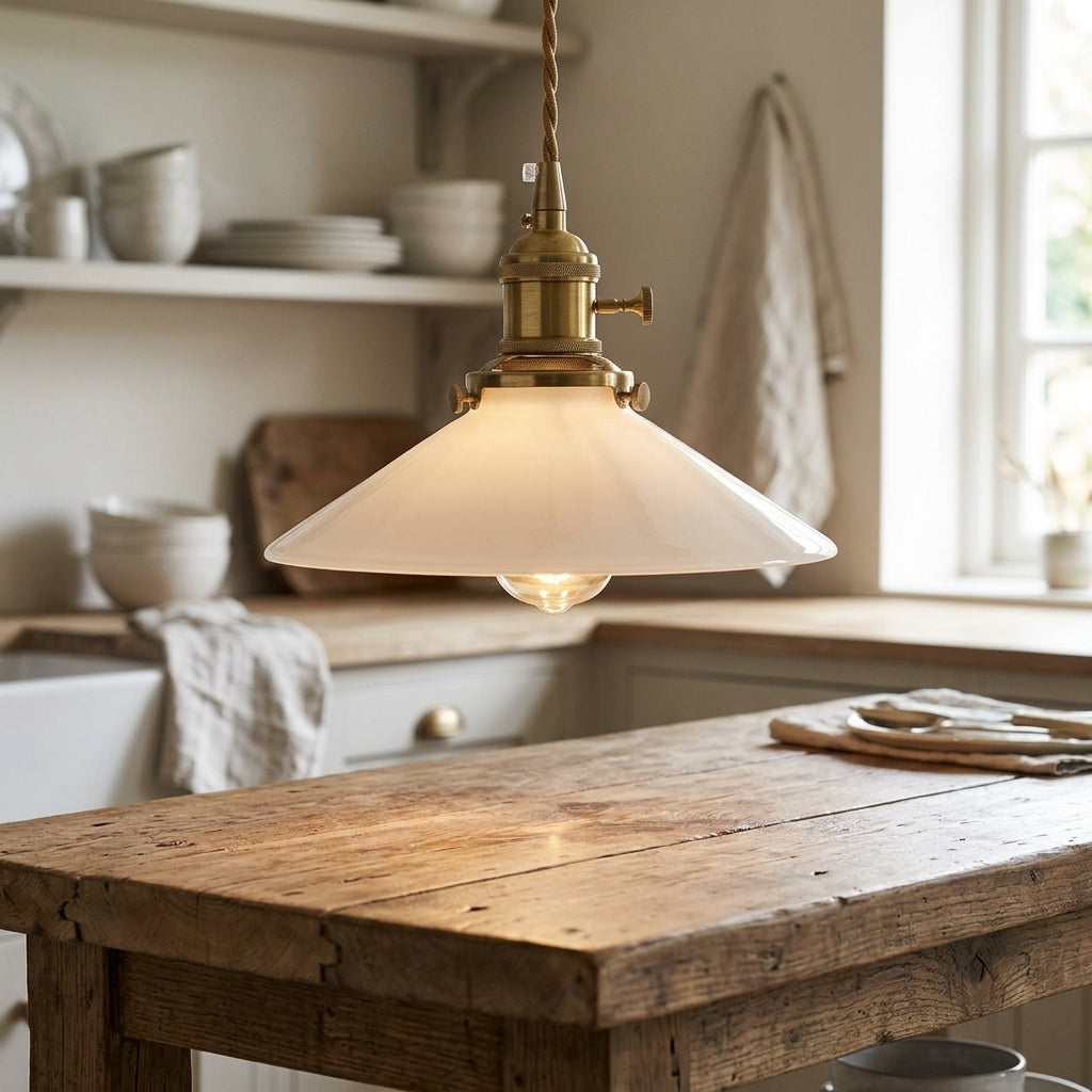 Retro Glass Pendant Light - 241GPL - Modefinity