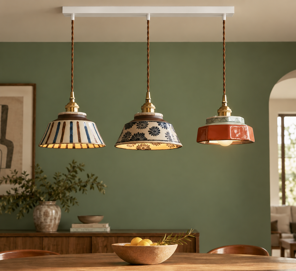 Multi-Light Ceiling Plate for Pendant Lights
