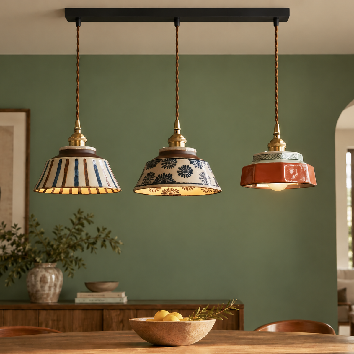 Multi-Light Ceiling Plate for Pendant Lights