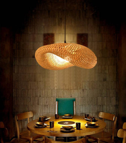 Rattan Wicker Pendant Light - Modefinity