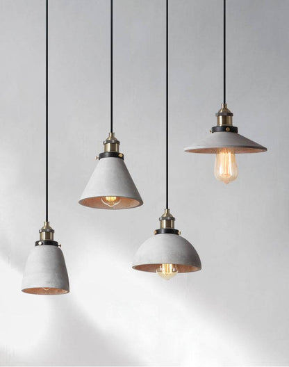 Retro Cement Pendant Light - 112CM - Modefinity