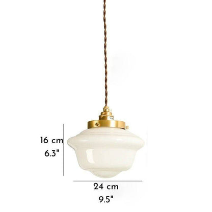 Retro Glass Pendant Light - 240GPL - Modefinity