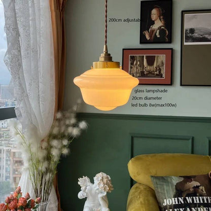 Retro Glass Pendant Light - 246GPL - Modefinity