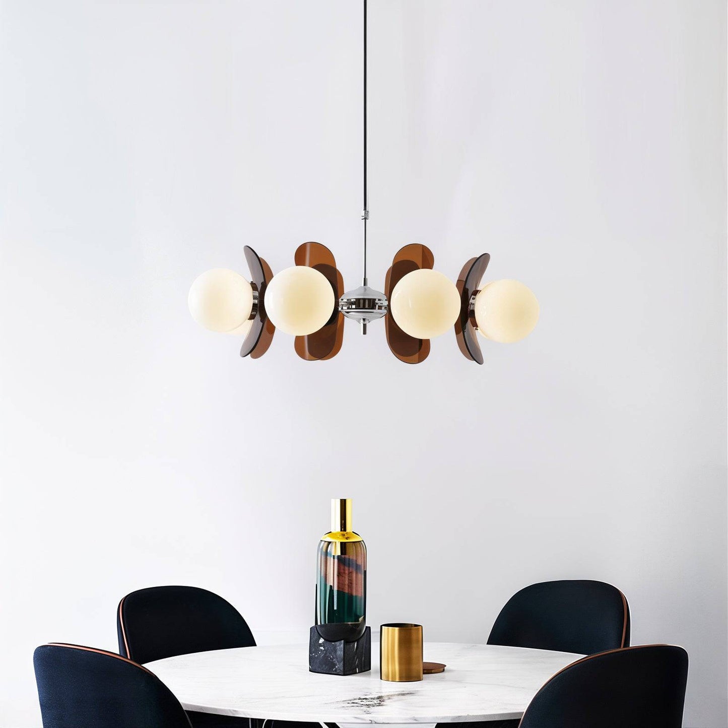 Retro Modern Globe Pendant Chandelier - Modefinity