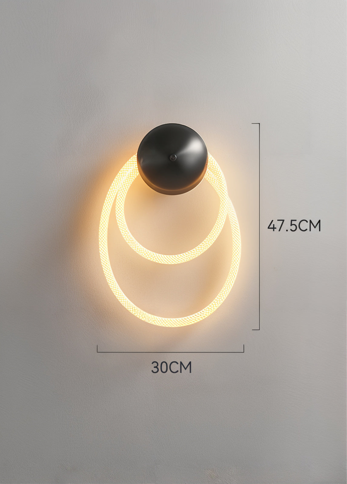 Modern Rope Loop LED Wall Light - Modefinity