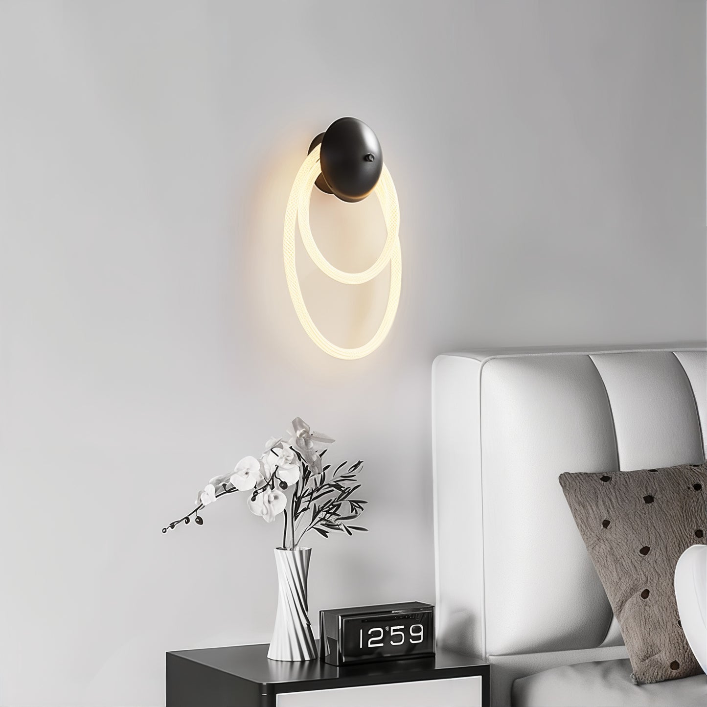 Modern Rope Loop LED Wall Light - Modefinity