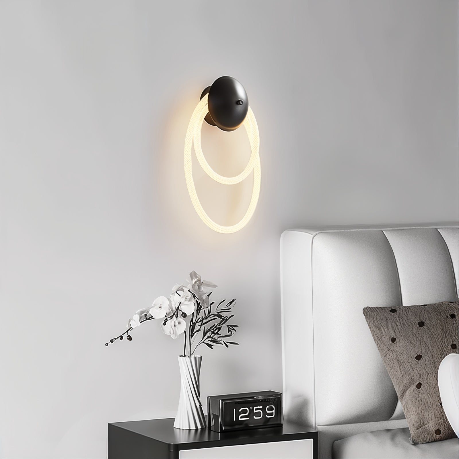 Modern Rope Loop LED Wall Light - Modefinity