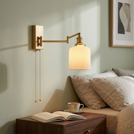 Keramikschwung Arm Wall Light - 206sal