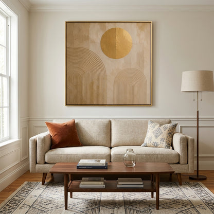 Balance | Wabi-Sabi Textured Canvas Art
