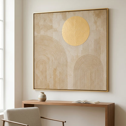 Balance | Wabi-Sabi Textured Canvas Art