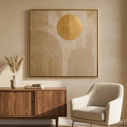 Balance | Wabi-Sabi Textured Canvas Art