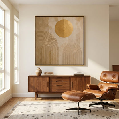 Balance | Wabi-Sabi Textured Canvas Art