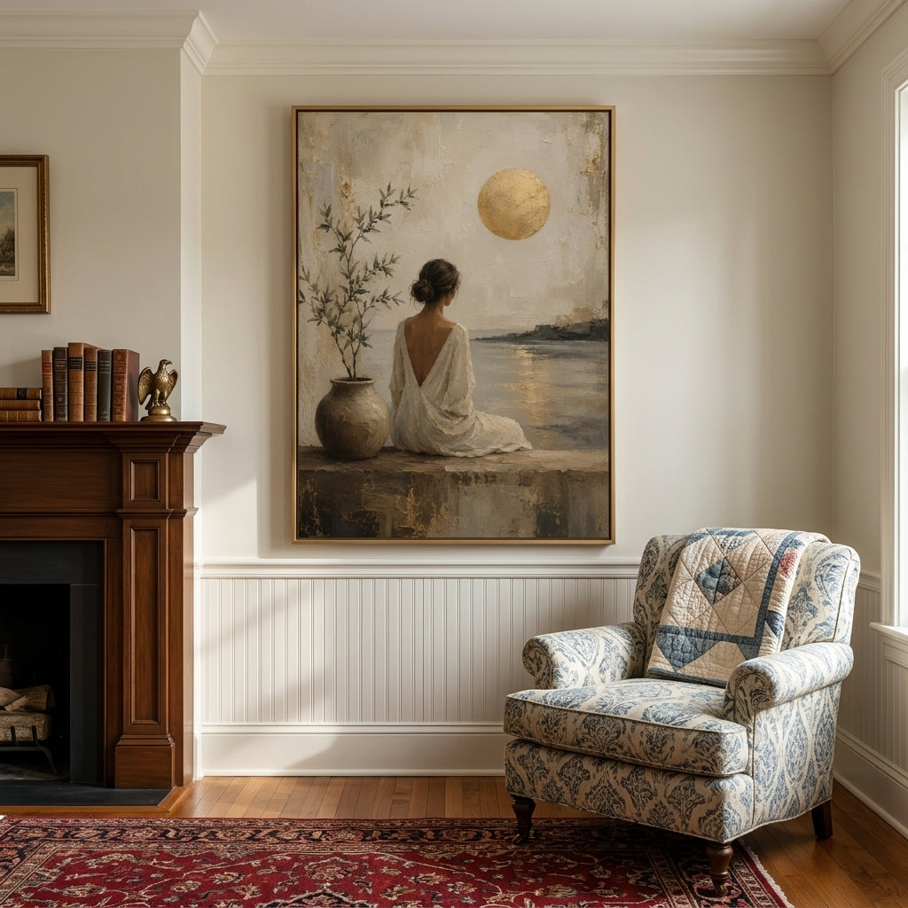 Lumina Solis | Textured Figurative Wall Art