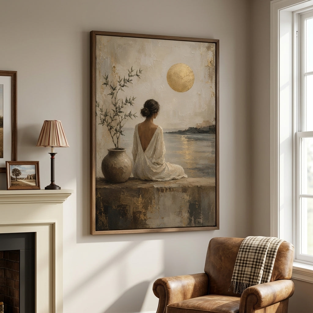Lumina Solis | Textured Figurative Wall Art