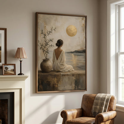 Lumina Solis | Textured Figurative Wall Art