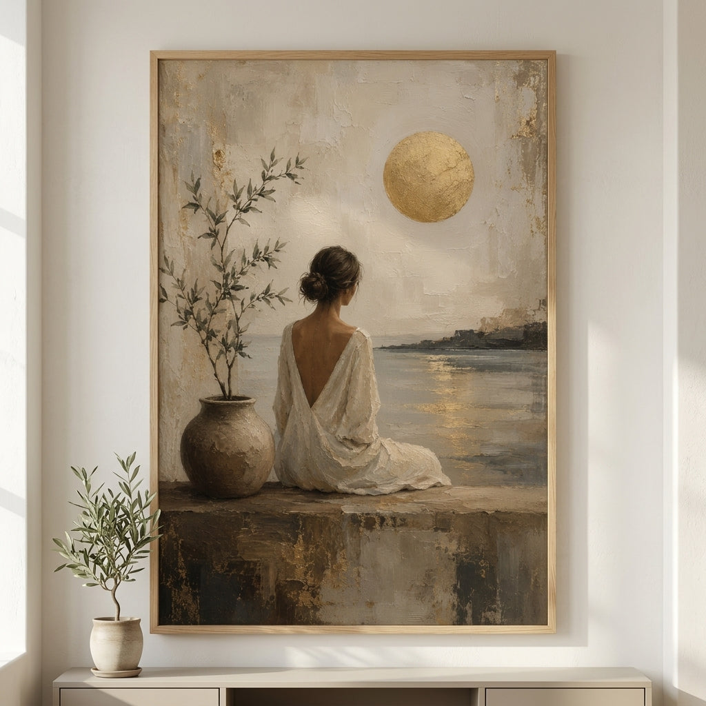 Lumina Solis | Textured Figurative Wall Art