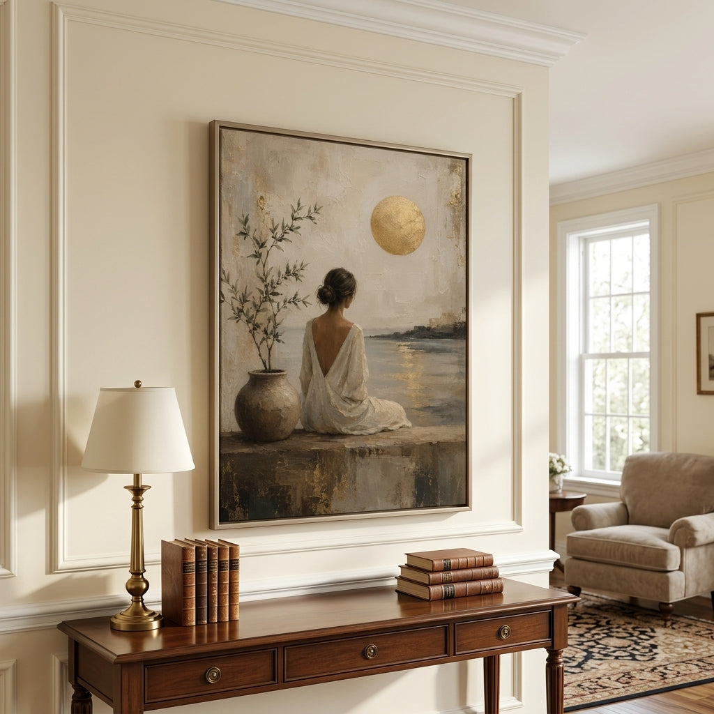 Lumina Solis | Textured Figurative Wall Art