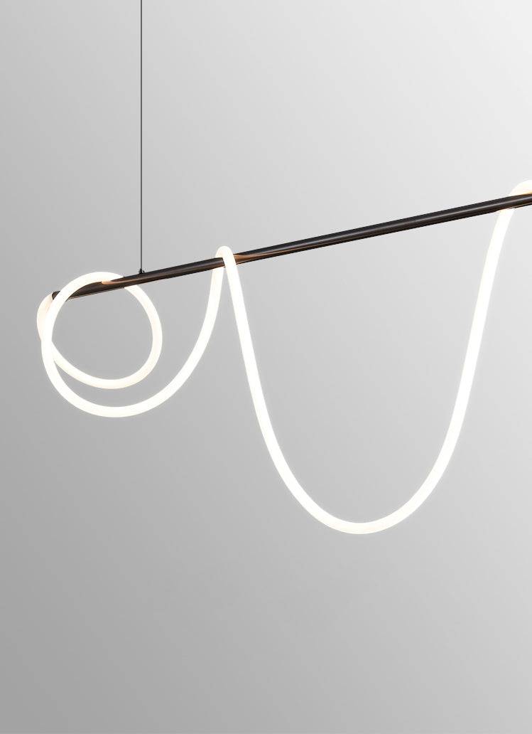 Waveform LED Chandelier - Modern Elegance - Modefinity