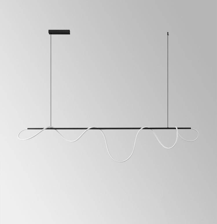 Waveform LED Chandelier - Modern Elegance - Modefinity