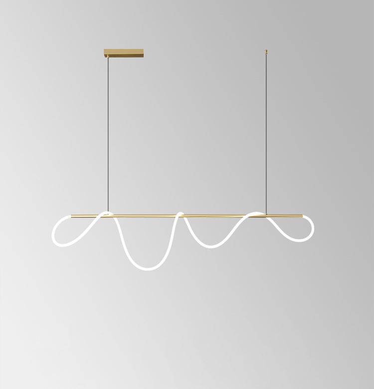 Waveform LED Chandelier - Modern Elegance - Modefinity