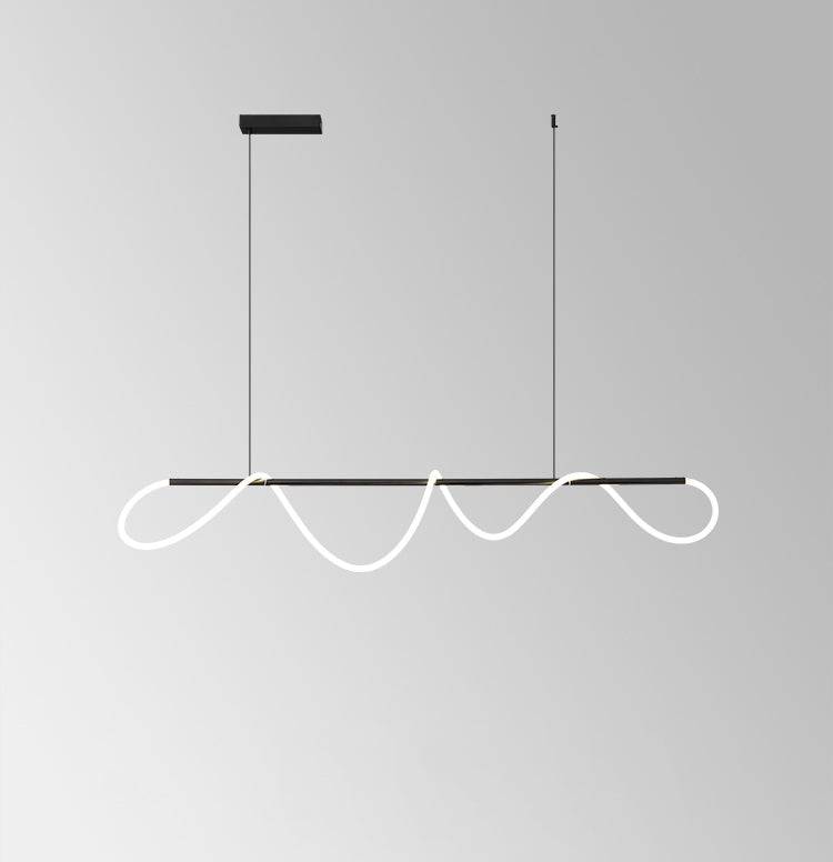 Waveform LED Chandelier - Modern Elegance - Modefinity