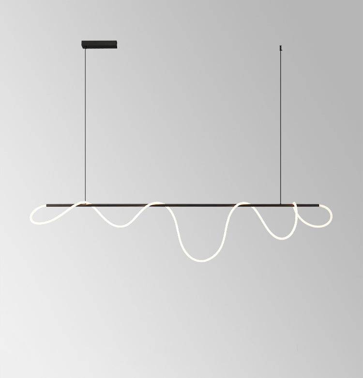 Waveform LED Chandelier - Modern Elegance - Modefinity