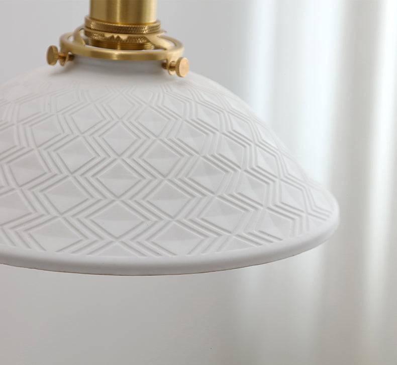 White Ceramic Wall Light - 206ST