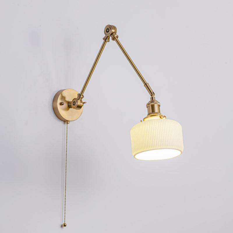 White Ceramic Wall Light - 213ST - Modefinity