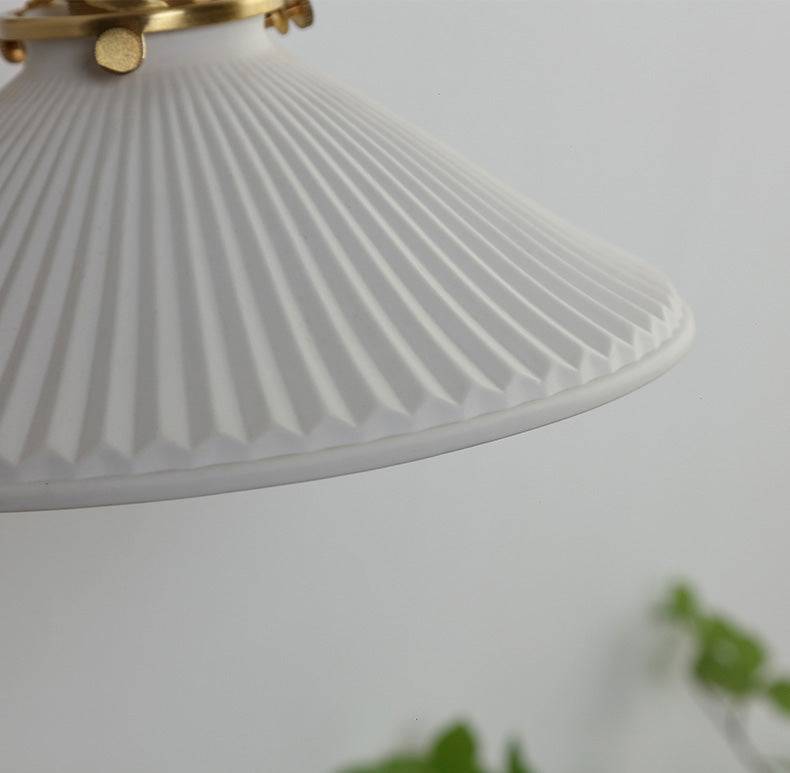 White Ceramic Wall Light - 215ST - Modefinity