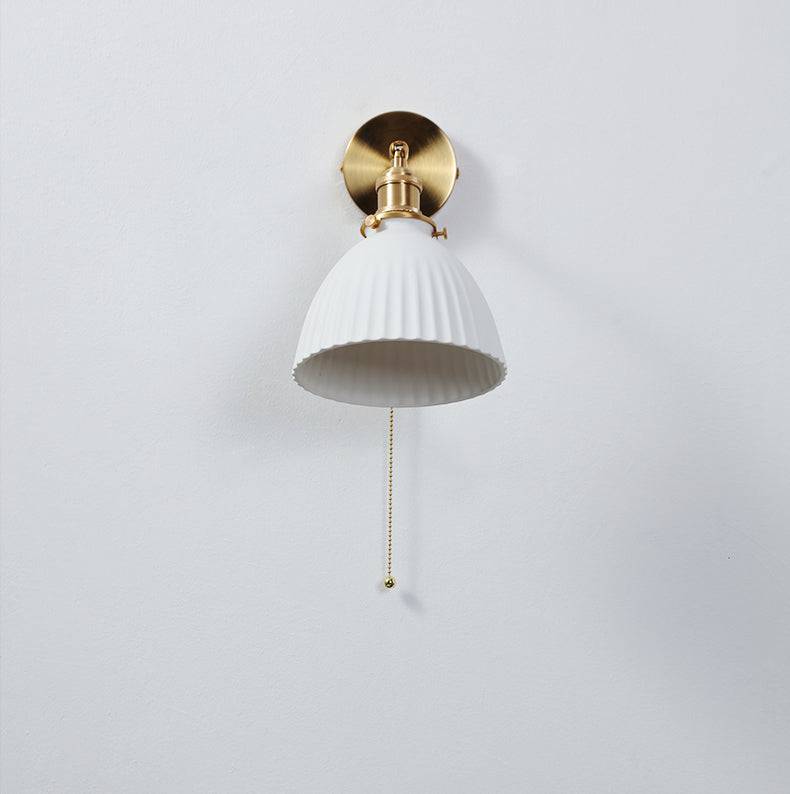 White Ceramic Wall Light - 221ST - Modefinity