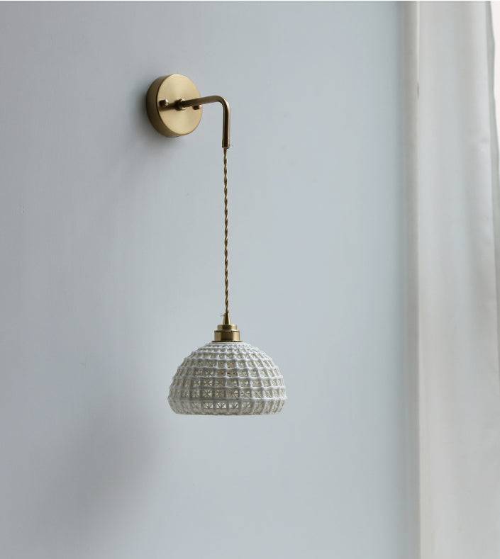 White Ceramic Wall Light - 222ST - Modefinity