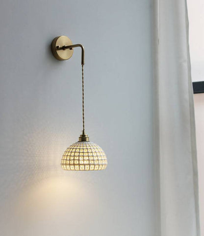 White Ceramic Wall Light - 222ST - Modefinity