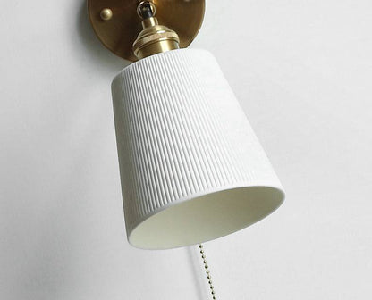 White Ceramic Wall Light - 223ST - Modefinity