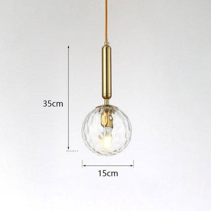 White Frosted Glass Brass Pendant Light - 204GPL - Modefinity