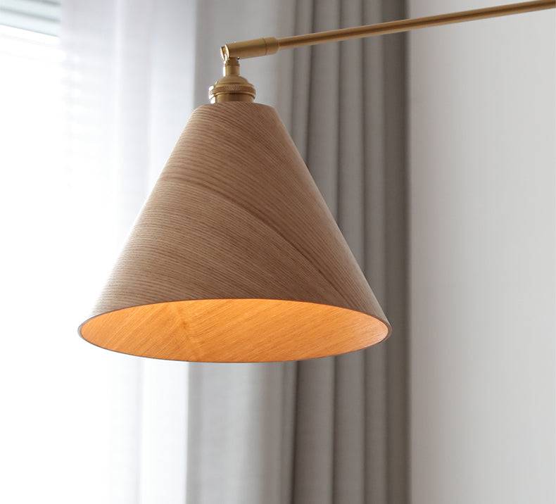 Wood Brass Pendant Rod Light - 101RPL - Modefinity