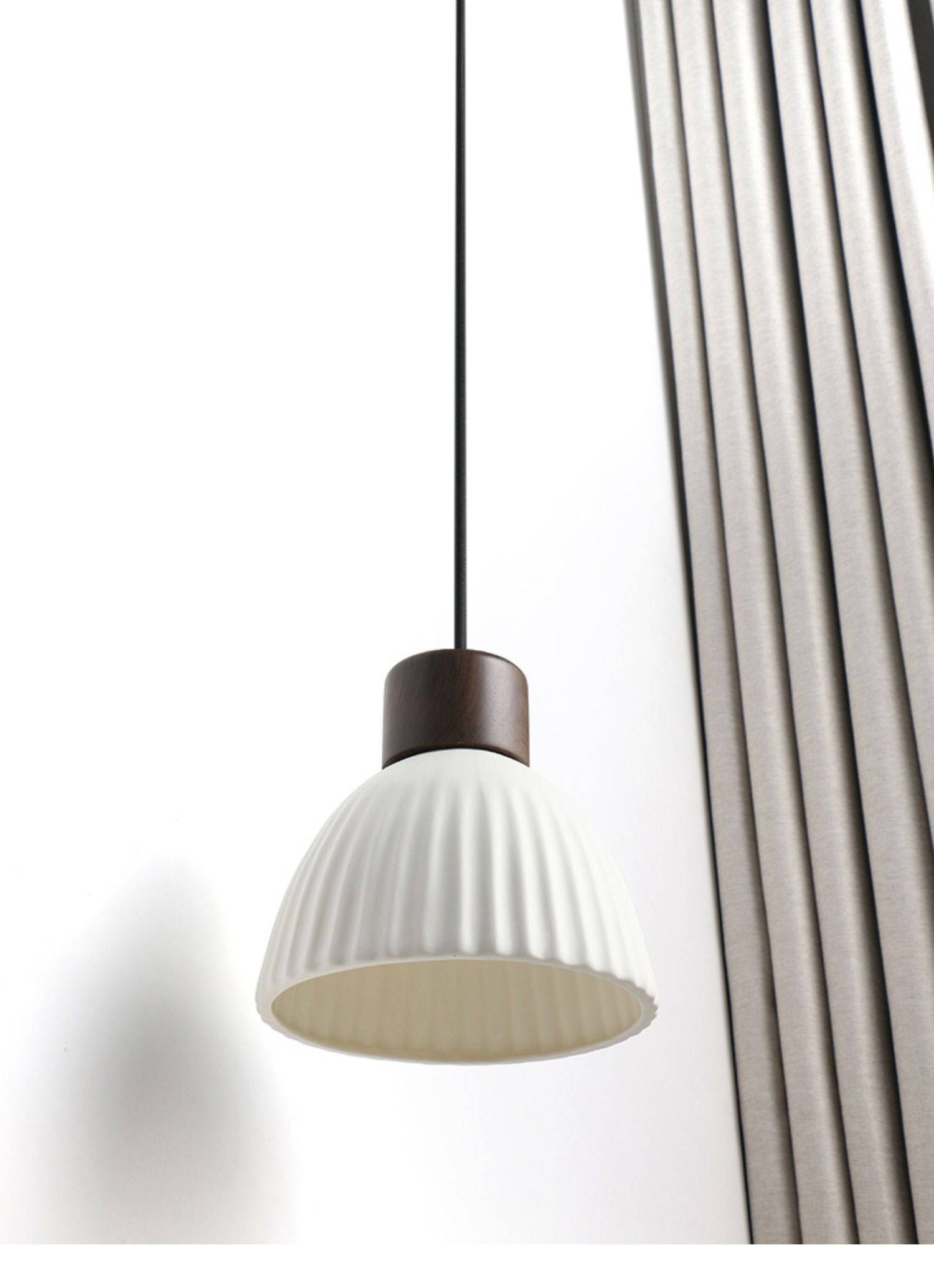 Wood Ceramic Pendant Light - 2092CPL - Modefinity