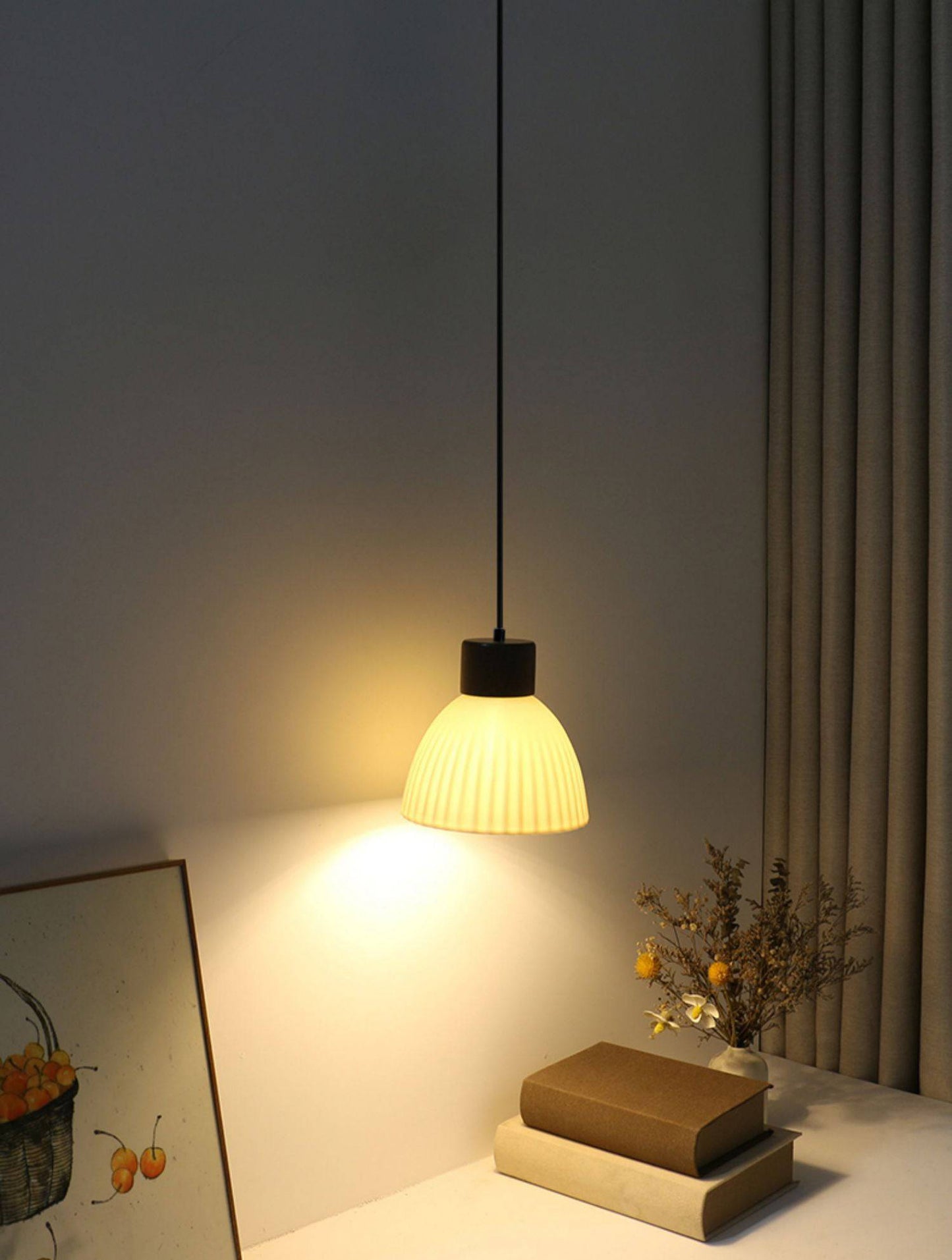 Wood Ceramic Pendant Light - 2092CPL - Modefinity