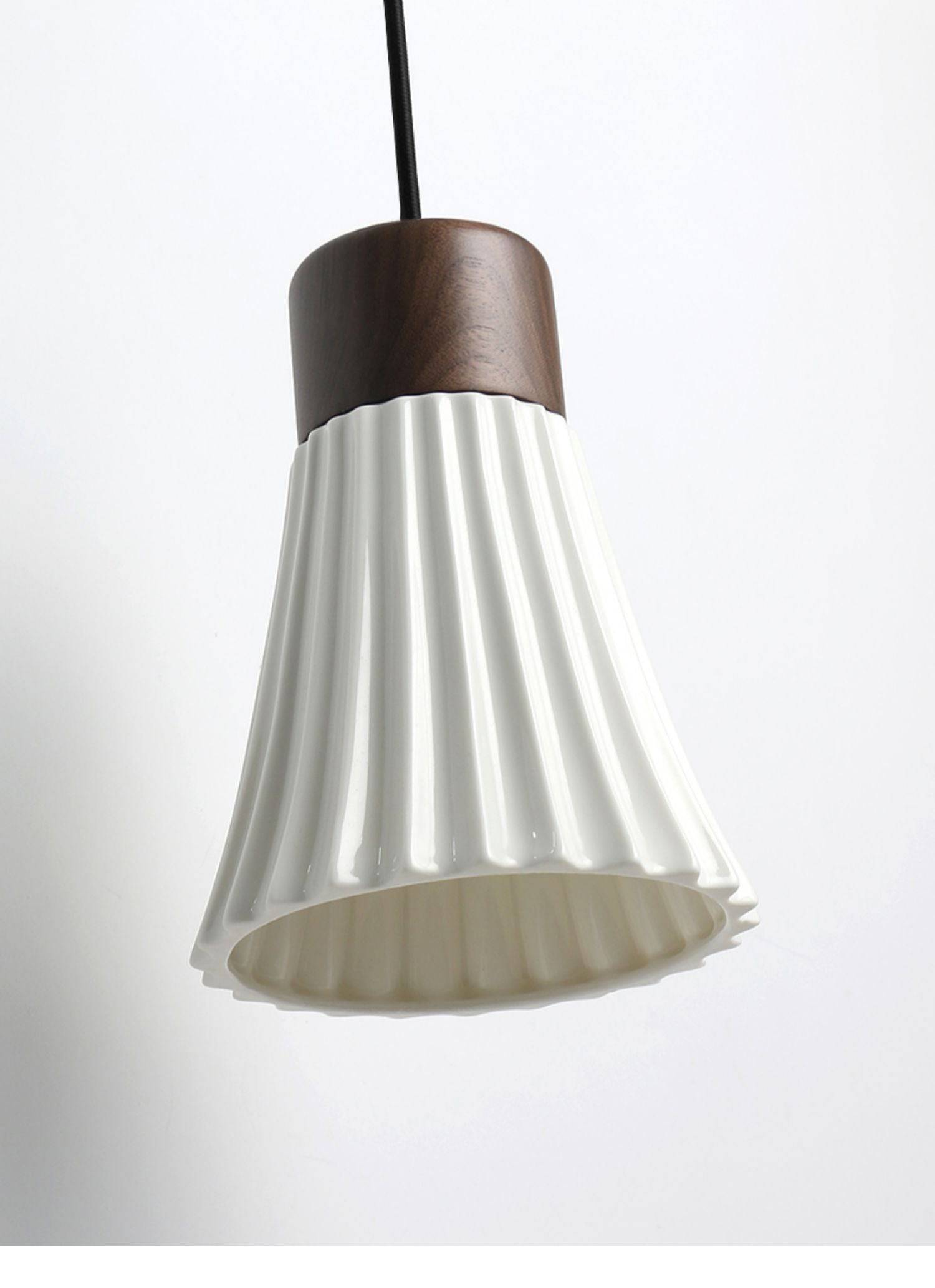 Wood Ceramic Pendant Light - 2093CPL - Modefinity