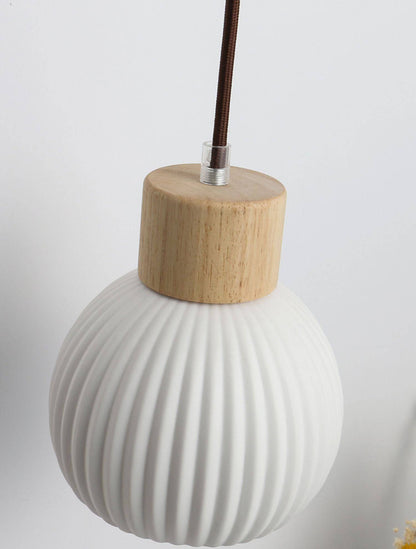 Wood Ceramic Pendant Light - 2094CPL - Modefinity