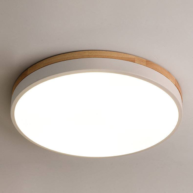 Wood Nordic Flush Ceiling Light - 101CL - Modefinity