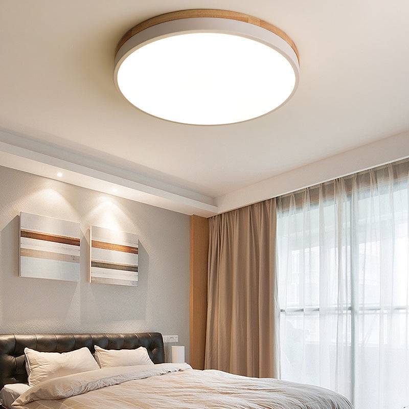 Wood Nordic Flush Ceiling Light - 101CL - Modefinity