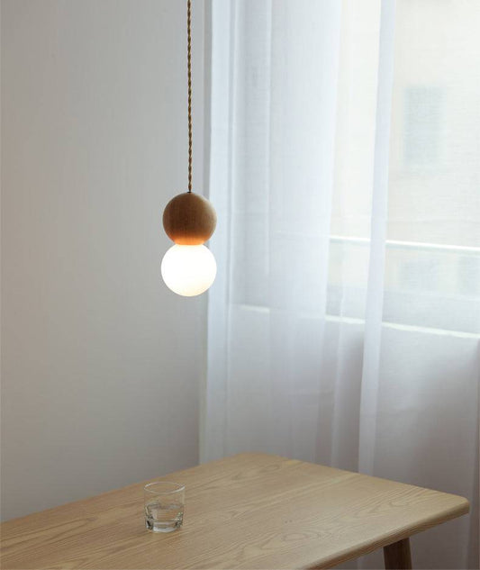 Wood Pendant Light Globe - 110wpl - Modefinity