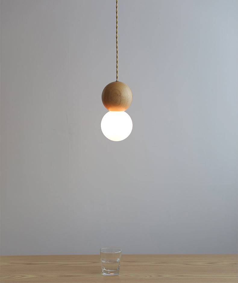 Wood Pendant Light Globe - 110wpl - Modefinity