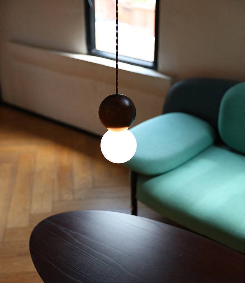 Wood Pendant Light Globe - 111wpl - Modefinity