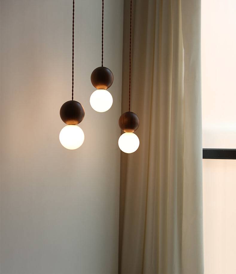 Wood Pendant Light Globe - 111wpl - Modefinity