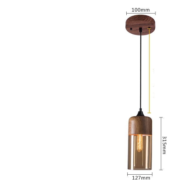 Wood Style Pendant Light - 247GPL - Modefinity