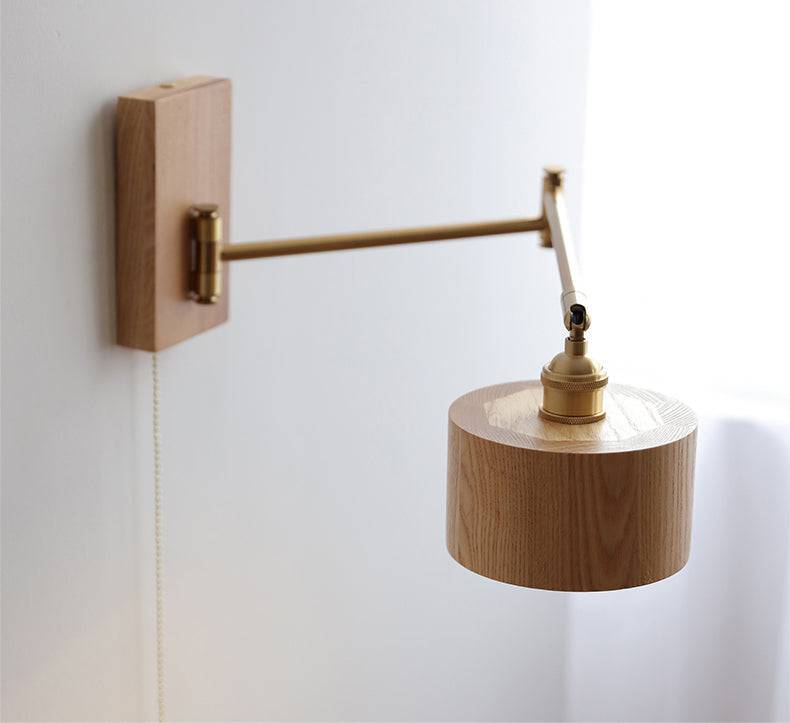 Wood Wall Light - 115WL | ModefinityWood Wall Light Oak Walnut